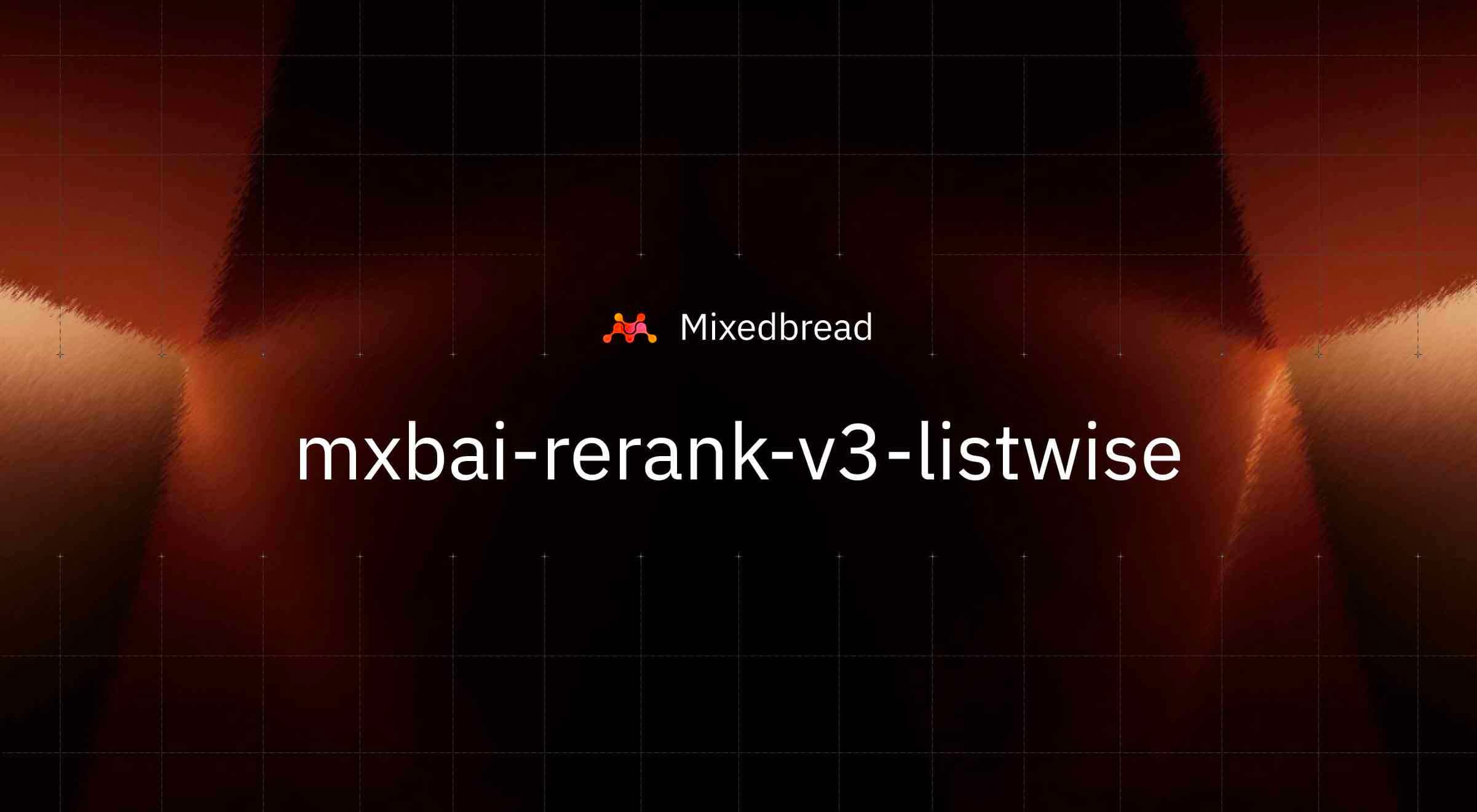 Ranking Beyond Binary Relevance: mxbai-rerank-v3-listwise